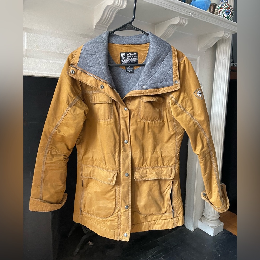 KUHL Women’s Winter Coat - Dark tan/khaki - size Small